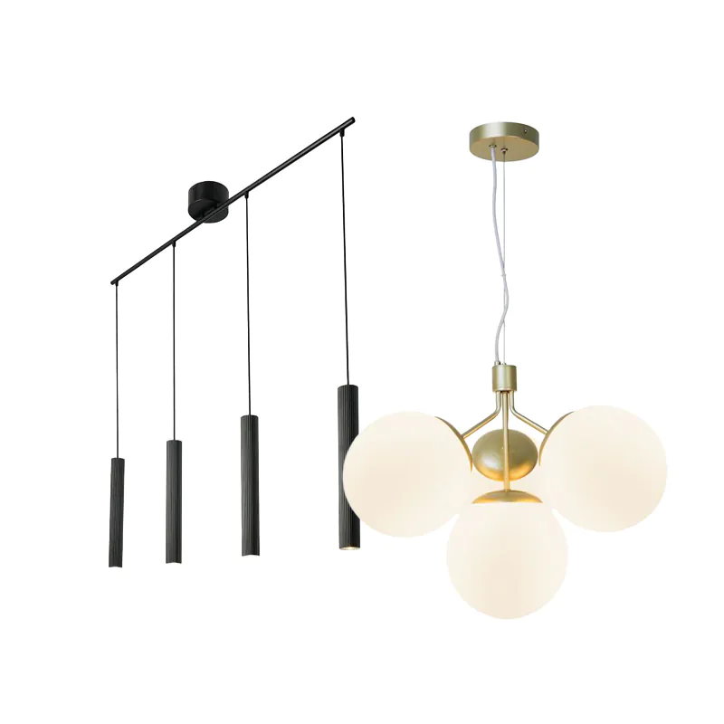 Riippuvalaisin 4 lampulla