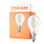 Osram Parathom Classic LED E14 Pallo Filament Kirkas 4W 470lm - 827/840 Erittäin Lämmin Valkoinen / Kylmä Valkoinen | Relax ja Active - Korvaa 40W