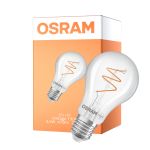 Osram Vintage 1906 LED Classic Slim E27 Päärynä Filament Kirkas 4.6W 470lm - 922 Erittäin Lämmin Valkoinen | Paras Värintoisto - Himmennettävä - Korvaa 40W