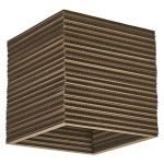 Ledvance Decor Seinä ja Kattovalo Neliö- Ruskea | Sopii 1x E27