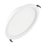 Ledvance LED Alasvalo Comfort Opaali Aluminium Valkoinen 42W 5000lm 180D - 930-940 CCT | 265mm - Odetnij 250mm - IP44 - Paras Värintoisto - Zigbee Himmennettävä 