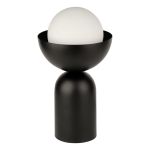 Ledvance Decor Bowl Pöytävalaisin Musta | 200mm - Sopii E14