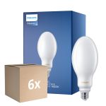 Monipakkaus 6x Philips LED TrueForce Core HPL E27 24.5W 4000lm - 840 Kylmä Valkoinen | Korvaa 125W