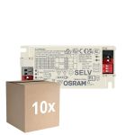 Monipakkaus 10x Osram LED driver DALI  42/220-240/1050 CS | incl. DC Kiinnitin for Noxion