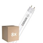 Monipakkaus 8x Osram LED Putki T8 (EM/Mains) Standard Output 10W 1080lm - 830 Lämmin Valkoinen | 90cm - Korvaa 30W
