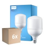 Monipakkaus 6x Philips CorePro LED E27 Matta 40W 4300lm - 830 Lämmin Valkoinen | Korvaa 200W