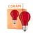 Osram LED Star Classic Decor E27 Päärynä Filament Matta 2.5W 45lm - Punainen | Korvaa 7W