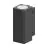 Ledvance Seinävalaisin Urban Vario Aluminium Musta Up & Down 29W 2600lm - 822-827 CCT | IP65 