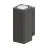Ledvance Seinävalaisin Urban Vario Aluminium Harmaa Up & Down 29W 2900lm - 830-840 CCT | IP65 