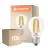 Monipakkaus 10x Ledvance Classic LED E27 Päärynä Filament Kirkas 11W 1521lm - 840 Kylmä Valkoinen| Korvaa 100W