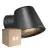 Monipakkaus 6x Nordlux Aleria Seinävalaisin Metalli- Musta | IP44 - Sopii GU10