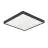 Eglo Kattovalo Kylpyhuonevalaistus Fueva 6 Muovi- Musta 7W 1100lm - 827-840-865 CCT