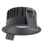 Ledvance LED Kohdevalaisin Fix Aluminium Musta 8W 680lm 36D - 930 Lämmin Valkoinen | Odetnij 68mm - IP44 - Paras Värintoisto - Himmennettävä