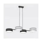 Emibig Riippuvalaisin Drumz Teräs Musta | Sopii 4x E14 - Max 10W