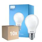 Monipakkaus 10x Philips Corepro LED Lamppu E27 Päärynä Matta 10.5W 1521lm - 830 Lämmin Valkoinen | Korvaa 100W