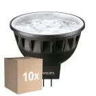 Monipakkaus 10x Philips Master LED Kohdevalaisin GU5.3 MR16 6.7W 460lm 24D - 940 Kylmä Valkoinen | Paras Värintoisto - Himmennettävä - Korvaa 35W