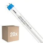 Monipakkaus 20x Philips LED Putki T8 CorePro (EM/Mains) High Output 8W 900lm - 840 Kylmä Valkoinen | 60cm - Korvaa 18W