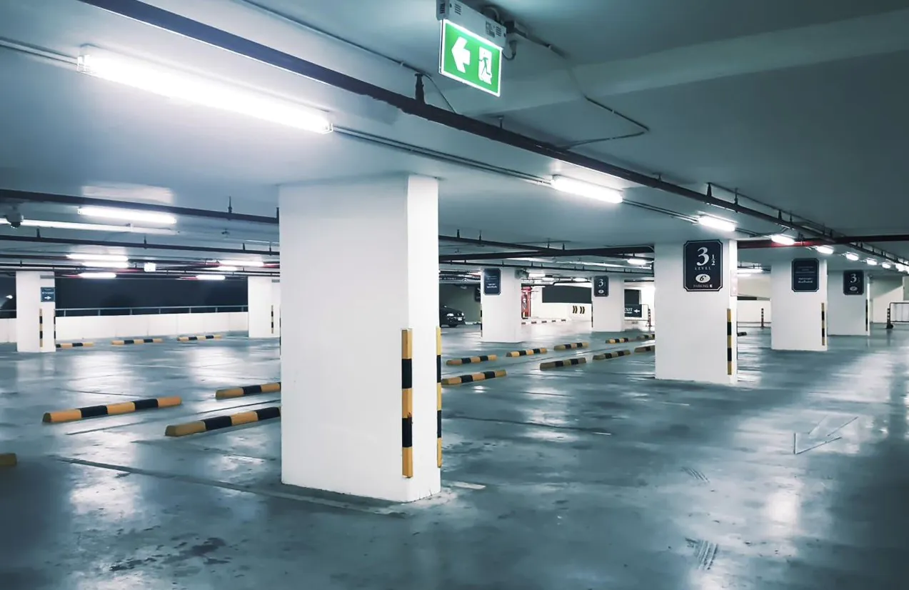 LED parkkihallivalot